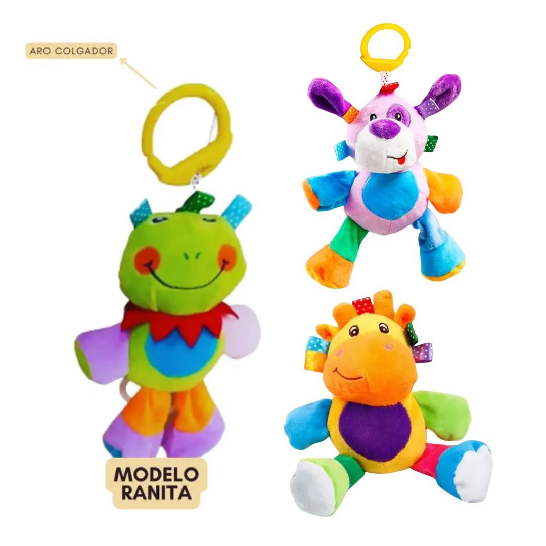 Peluche Sensorial Musical Interactivo Para Bebe